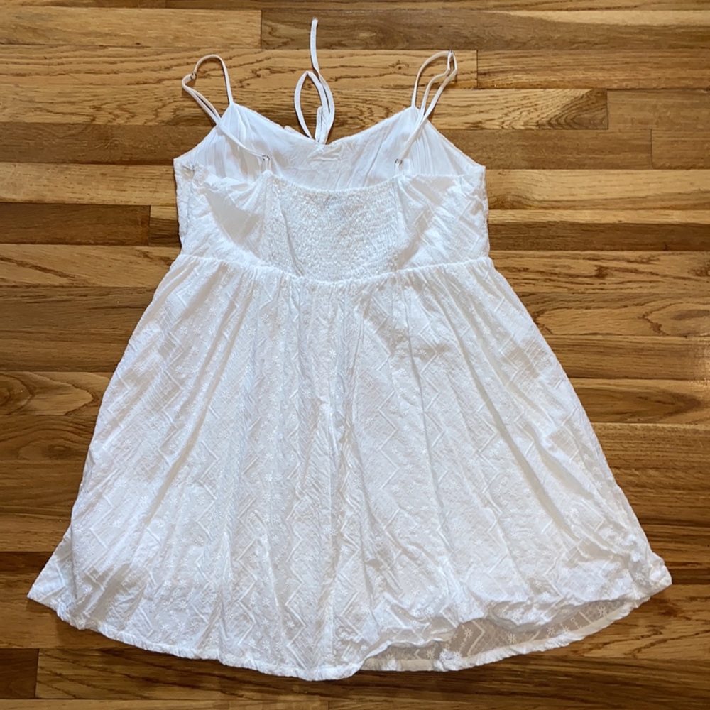 Forever 21 - White Corset Cami Dress - 1X / 14 - Picture 4 of 7